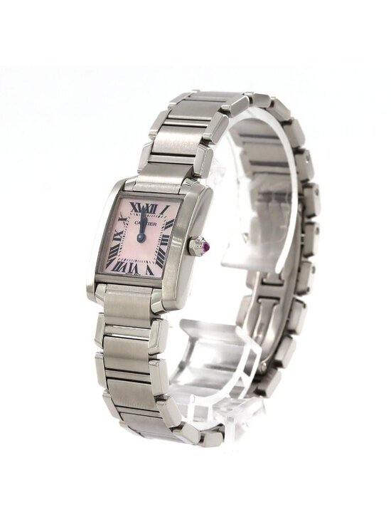 Cartier Tank Francaise SM SS Quartz Watch main image 9